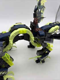 Lego Ninjago Attack Of The Morro Dragon Dragon Only Near Complete (70736)