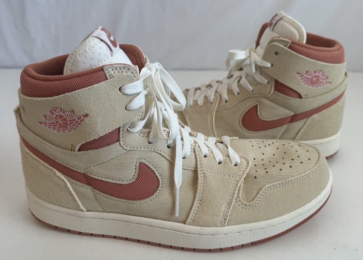 Nike Air Jordan 1 Zoom Air 2 Sail Terra Blush-Burnt Sunrise DV1307-102 Men's 9.5 | eBay