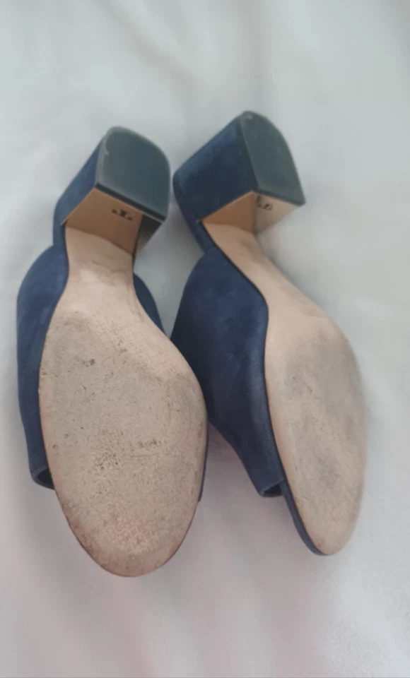 Gamuza azul marino Tory Burch, talla 10,5 Foto 4 de 4