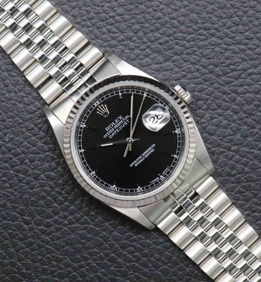 Rolex Datejust 16234 Fullset 1996 Box+Papers - 2 Jahre Garantie