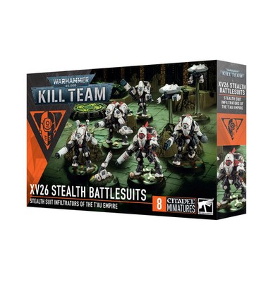 Warhammer Kill Team XV26 Stealth Battlesuit Geist Kampfanzug   Tau Miniaturen