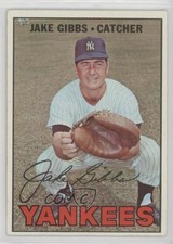 1967 Topps Jake Gibbs #375 4ns
