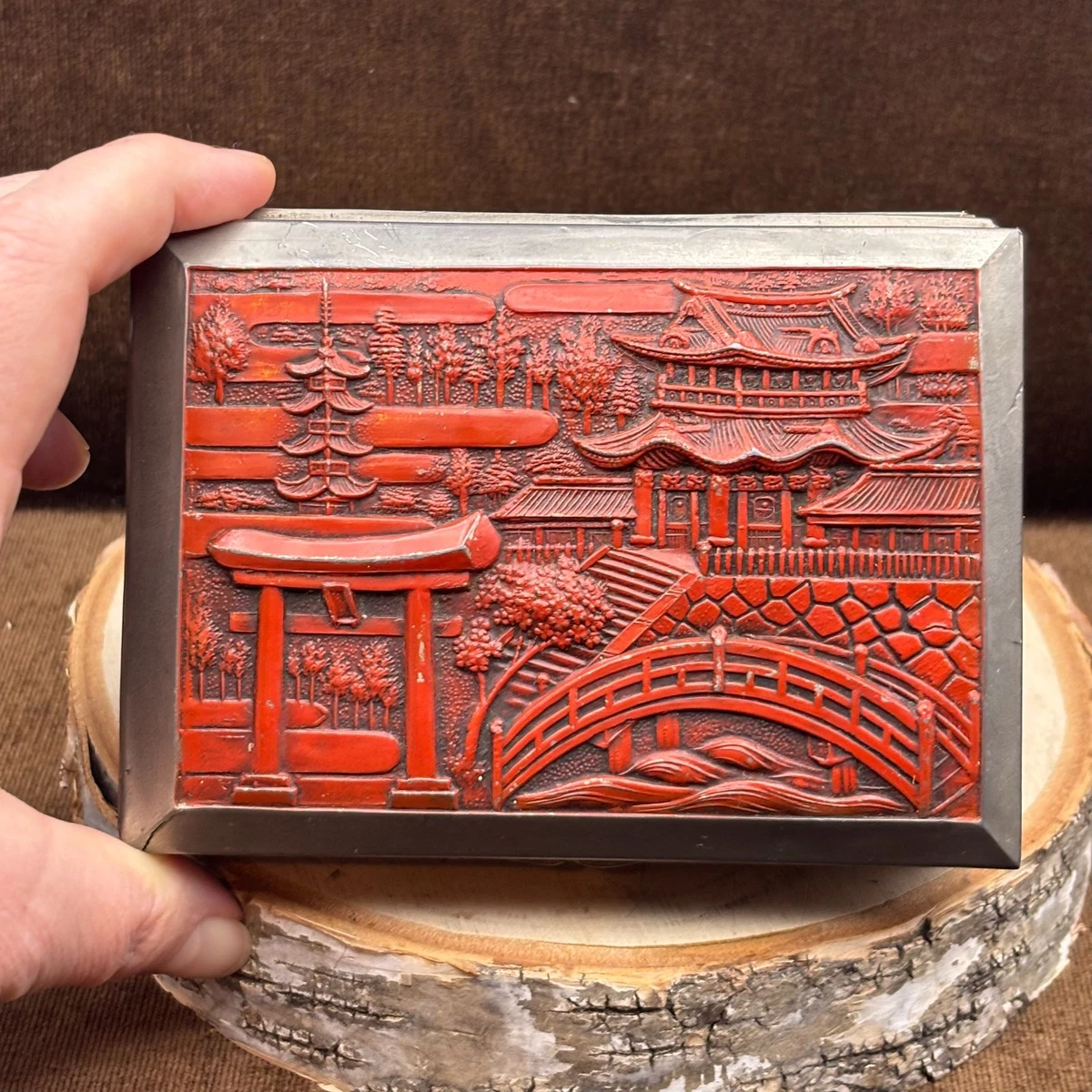 Japanese Wood Box In Collectible Japanese Boxes (1900-Now) for