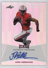 2014 Leaf Metal Draft Jared Abbrederis #BA-JA2 Auto 11zx