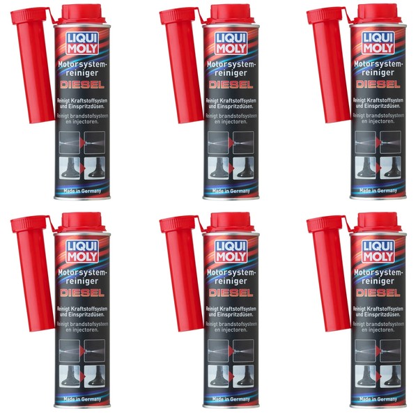 Liqui Moly 6X 300Ml Motor System Reiniger Diesel Kraftstoff Additiv Diesel 5128-image