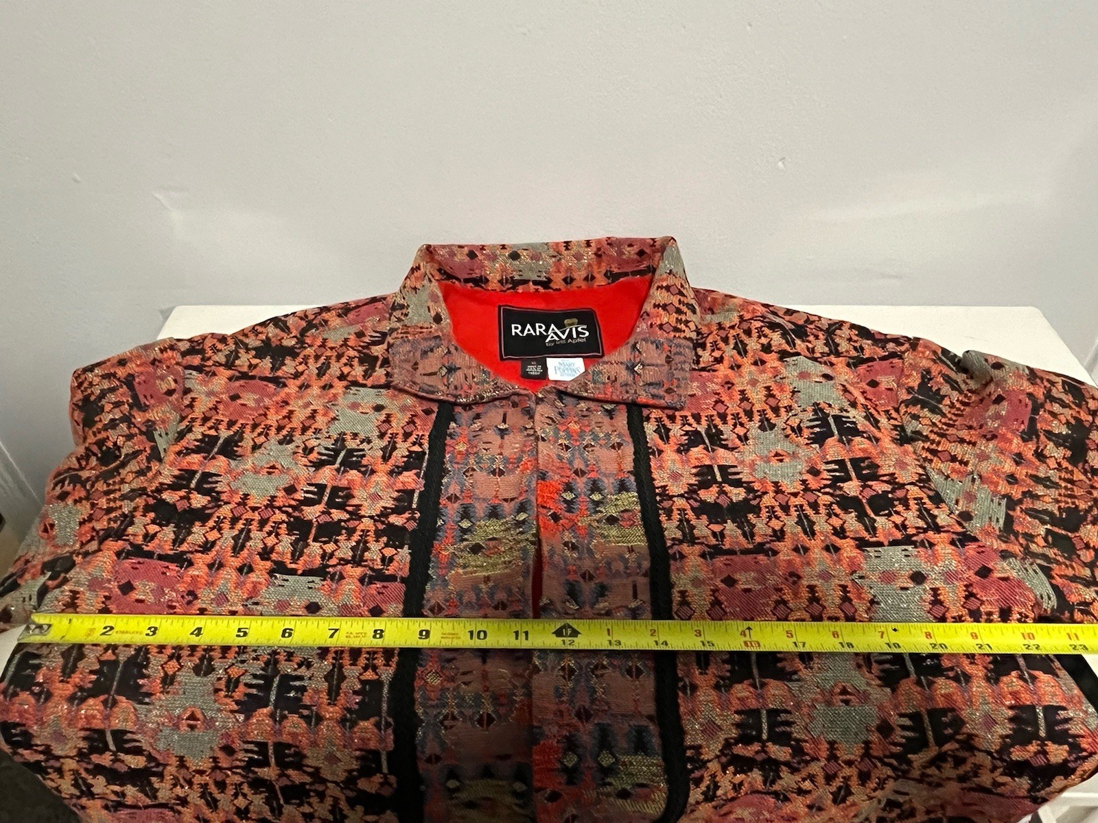 ALTRA Giacca tessuto RARA AVIS by Iris Apfel Disney Mary Poppins taglia XL multicolore