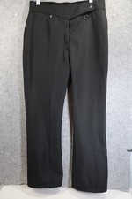 OBERMEYER Ski Snow Pants Insulated Black Womens Size 14L 32X32 