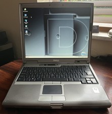 Retro gaming laptop Dell Latitude D610 Pentium M , 1 GB RAM, Windows XP, charger