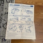 Hasbro 1988 tiger Sting Instructions and blueprints, G.I. JOE Tiger Force