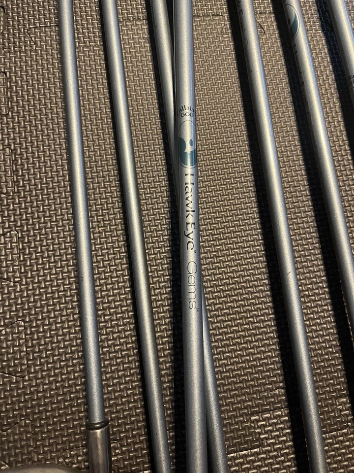 Full Ladies Callaway Hawk Eye Gems Titanium Irons 5-SW, 3 & 7 Wood - Bild 3 von 4