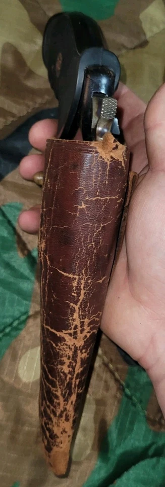 Funda de cuero Smith And Wesson de colección con marco J de 1 7/8 pulgadas -3 pulgadas marrón Owb Foto 4 de 4