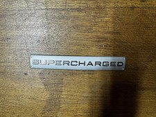 Range Rover L322 Supercharged Badge (genuine Oem Badge)