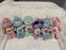 Kenner Care Bears and Cousins 1980s Vintage Plush Lot of 6 total