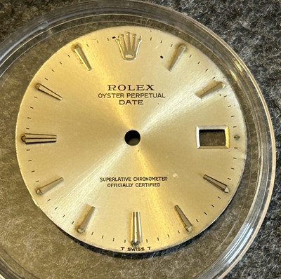 Vintage Rolex Oyster Perpetual Date  Cal.1570  Watch Dial  Original 26,86mm (6 )
