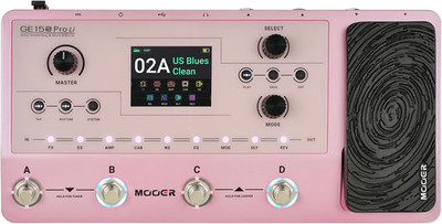 GE150 Pro Li Pink Guitar Amp Modelling Multi Effects
