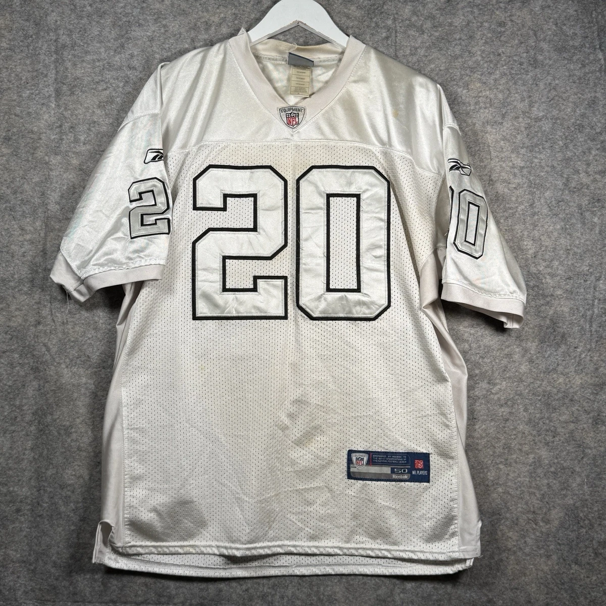 NFL RAIDERSレイダース 20番McFADDEN ゲームシャツ サイズM NFL Oakland Raiders #20 Darren McFadden Mens Size 48 Football