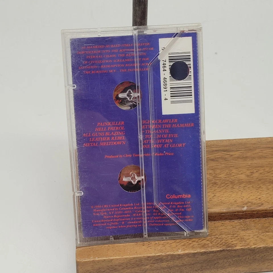 Judas Priest Painkiller Cassette Tape Foto 2 de 4