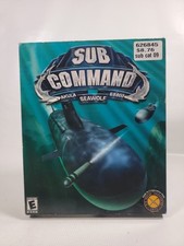 Sub Command: Seawolf PC  Game Big Box (2001) EA Complete In Box 