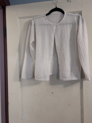 Handmade Small Chevron Pattern Cardigan