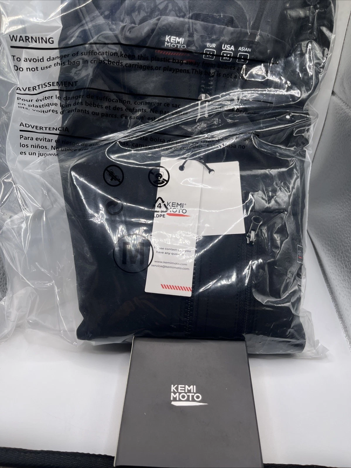 KEMIMOTO Heated Gilet Men, Electric USB Heated Vest US Size M. NEW FREE SHIPPING