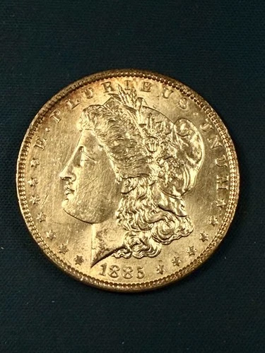 1885-P Morgan Silver Dollar $1 Uncirculated beautiful high grade