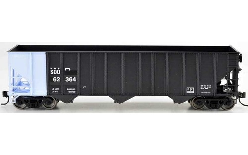 Bowser ~ Escala HO ~ 100 toneladas 3 bahías tolva ~ SOO Ex WP #62414 ~ 42406 | Condition: New