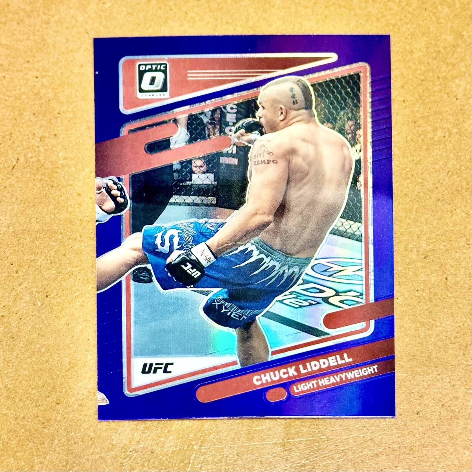 2022 DONRUSS OPTIC UFC PURPLE PRIZM SP CHUCK LIDDELL #17