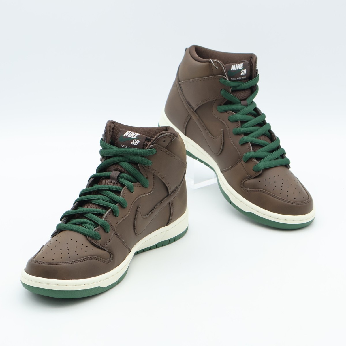 CV1624-200 Nike SB Dunk High Baroque Brown Vegan Leather