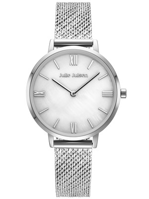 Julie Julsen JJW1431SME Basic Uhr Damenuhr Edelstahl silber
