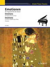 Emotions Sheet Music 35 Original Pieces for Piano Schott Piano Classic 049018028