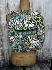 Vera Bradley - Island Blooms - Cinch Top Drawstring Ditty Backpack