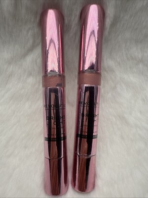 2 Pc - Makeup Revolution Bright Light Highlighter DIVINE DARK PINK 3ml Ea SEALED