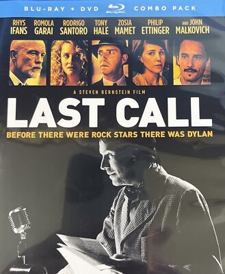 Last Call (Blu-Ray + DVD, 2020) Rhys Ifans, Romola Garai, John Malkovich LikeNEW