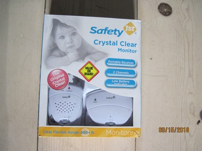 safety first crystal clear monitor