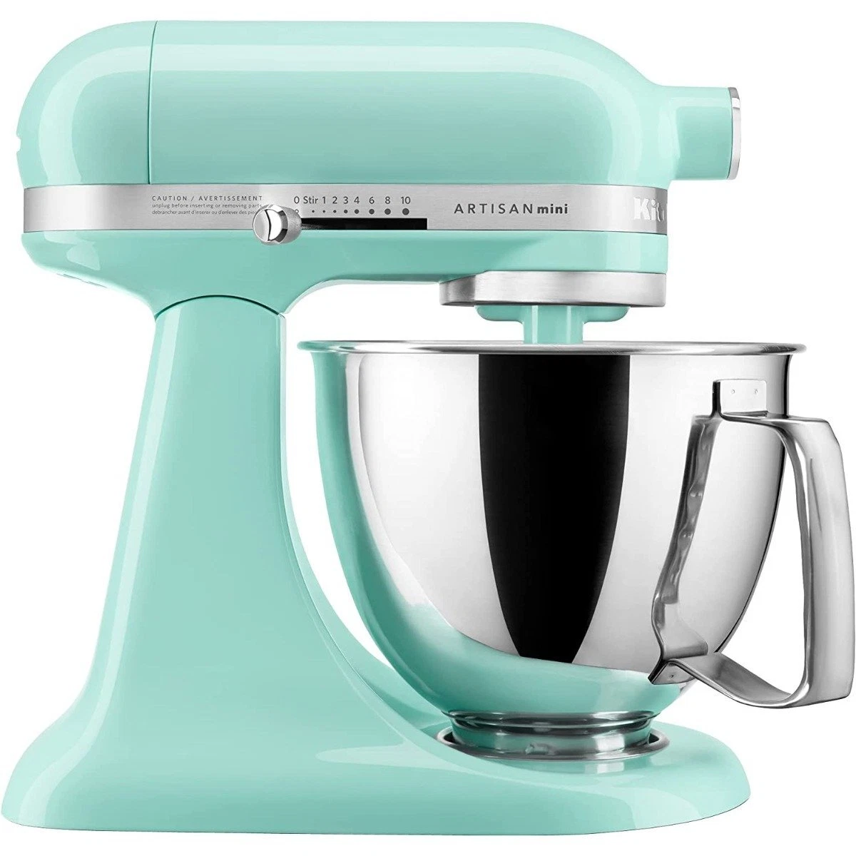 KitchenAid 3.5 Quart Artisan Mini Plus Tilt Head Stand Mixer Ice