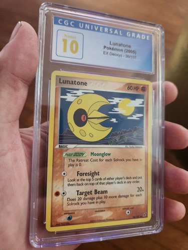 Lunatone graded CGC 10 for sale on eBay