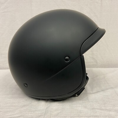 Bell Scout Air Open Face Motorcycle Half Helmet Matte Black Large