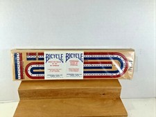 NOS Wood Cribbage Board Game New Track No 5022