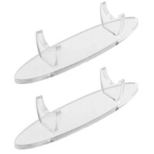 2 Pieces of Acrylic Pen Holder Display Stand, Transparent Brush Holder Orgrm