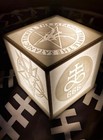 Pentagram Baphomet Satan  Lithophane Light Box / Photo Box - 3D Gothic, Occult