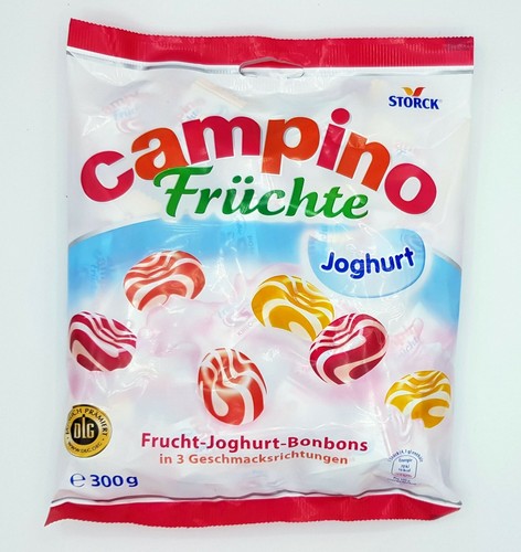 2x Campino Fruits Yoghurt hard candy 600g | 1.32lbs TRACKED SHIPPING