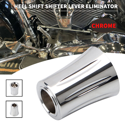 Heel Shift Shifter Lever Eliminator Shaft Cap Cover For Harley Touring FLH Trike - Foto 9