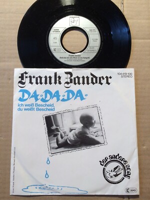 FRANK ZANDER - DA DA DA ICH WEISS BESCHEID, DU WEISST BESCHEID - 7''-SIN 1982 (3)