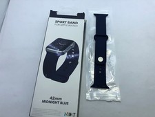 NEXT Sport Band Watch Strap for Apple Watch 42/44mm series 5 4 3 2 Midnight Blue