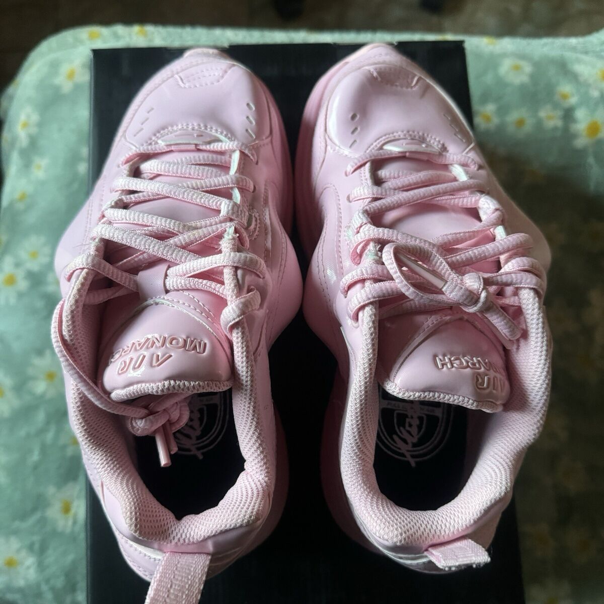 Nike Air Monarch IV / Martine Rose Triple Pink Mens Size 4 Nike Air Monarch IV / Martine Rose Triple Pink Mens Size 4
