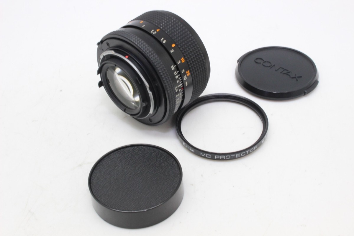 MINT 】 CONTAX Carl Zeiss Planar 50mm F1.4 T* MMJ MF MINT 】 CONTAX Carl Zeiss Planar 50mm F1.4 T* MMJ MF