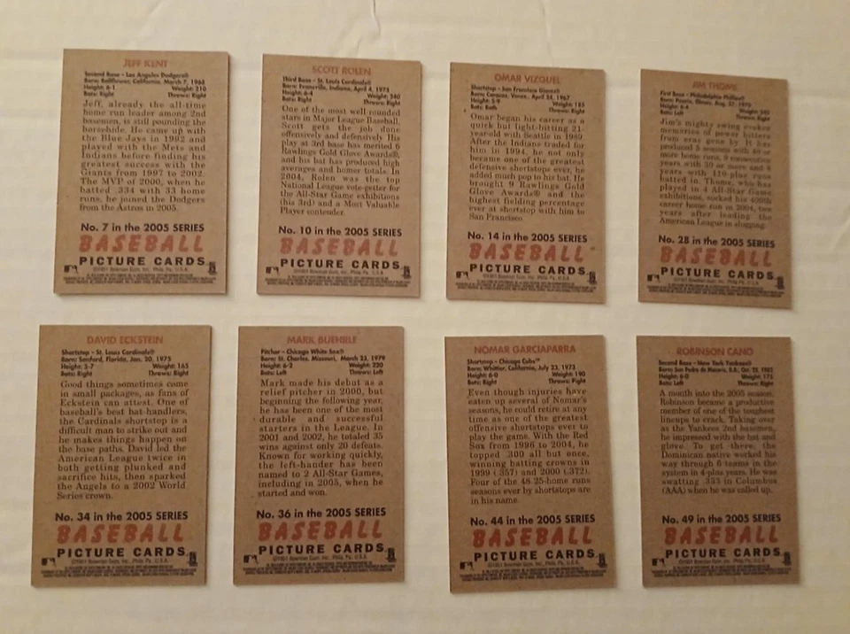 2005 Bowman Heritage Baseball Mini-35 Card Starter Set-(HOF/RC/Stars) - Image 2 of 4