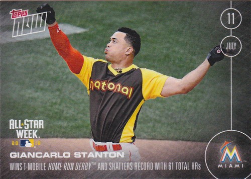 2016 Topps Now 241 Giancarlo Stanton