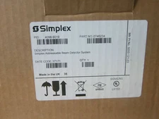 NEW SIMPLEX 4098-9019 BEAM DETECTOR (3 AVAIL, 1 YR. PROTECTION PLAN INCL.)