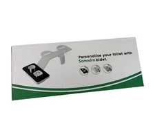 SAMODRA Bidet Attachment Non-Electric Cold Water Bidet Toilet Seat Attach  NIB